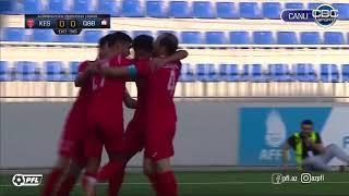 Paraguayan striker Frutos scores an early '32 second goal for Keshla against Qabala