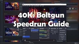 Warhammer 40,000: Boltgun Speedrun Setup Guide