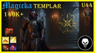 ESO Magicka Templar 146k+ Parse DPS Build, Update 44, PS 5 EU