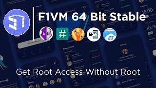 F1VM Apk 64 bit 7.1 Rooted + Xposed | Root android