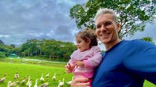 Dia Incrível no Parque com Minha Família | Alimentando Patos e Passeio de Bicicleta