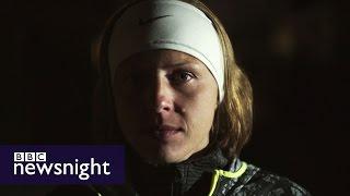 Yuliya Stepanova: The athlete who blew the whistle on Russian doping  - BBC Newsnight