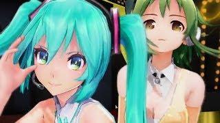 Miku & Gumi - Nou shou sakuretsu girl (sub español) HD