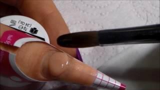 Acrylic Nails | Prep, Application And Filing | las uñas de acrílico aplicación de preparación