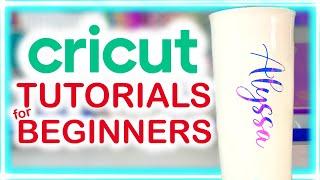 HOW TO PERSONALIZE COFFEE MUGS WITH CRICUT FOR BEGINNERS | CRICUT TUTORIALS FOR BEGINNERS