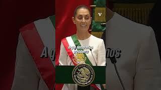 Discurso histórico de la primer mujer presidenta de México