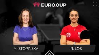 11:00 Marta Stopinska - Renata Los  13.03.2025 | TT Euro.Cup Women Poland Master