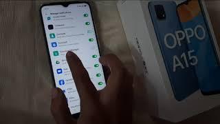 Oppo a15 notification settings | how to stop Notification in oppo a15 | Enable/Disable Notifications