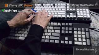 WASD Keyboards: Cherry MX Switch Sound Comparison