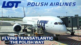 LOT Polish Airlines BOEING 787-8 (Economy) | Warsaw - Chicago | Flight Review