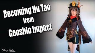 Becoming Hu Tao from the game Genshin Impact- Cosplay made by Me | Cosplay Transformation Video