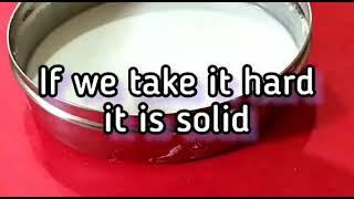 oobleck | How to make oobleck | Not solid not liquid | The Cubex Tech |