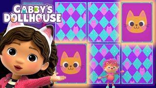 Can You Match the Cards? Memory Game for Kids! | GABBY'S DOLLHOUSE | Netflix