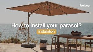 How to install your parasol?