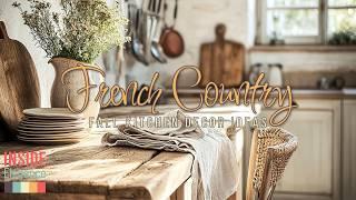 Fall in Love with Your Kitchen: French Country Autumn Decor Ideas