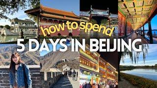 5-Day Beijing Itinerary + Top Things to Do for First Timers ️ Solo China Vlog