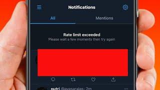 How to Fix Rate Limit Exceeded Twitter iPhone | 2023 | Solution | Reddit