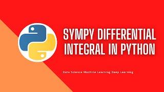 Differential Integral in Python |Solve Calculus Problem second|#rlanguagestatistics #python #maths