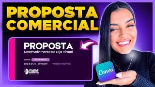 Como Criar PROPOSTA COMERCIAL para Criação de Sites [Fazer Proposta de Orçamento no Canva]