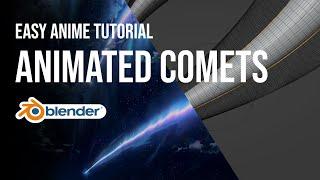 How to Create Anime Comet from White Rabbit - Blender Tutorial