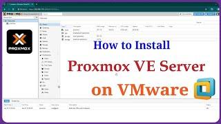 How to Install Proxmox VE Server on VMware Workstation