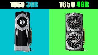 GTX 1650 VS GTX 1060 3GB Test in 37 GAMES 2023