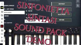 MOOG Model 15 SINFONIETTA SINTESI Sound Pack Demo for the iPad