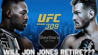 UFC 309 PREVIEW: IS THIS JON JONES LAST FIGHT??? Showtime's Fight Forum