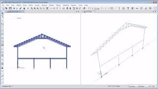 ETABS 2016 CAD Import Steel Factory