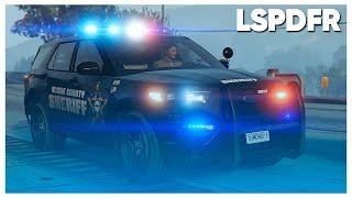 ПЕРВЫЙ ПОЛИЦЕЙСКИЙ ПАТРУЛЬ В GTA 5 | LSPDFR