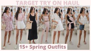 Huge Target Spring Try On Haul   15+ Spring Outfit Ideas