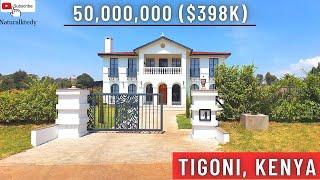 A HOUSE INSIDE ONE OF THE WEALTHIEST VILLAGE IN AFRICA/ TIGONI  GREEK REVIVAL DESIGN @50M ($398k)