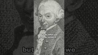 We are not rich by what we possess― Immanuel Kant#shorts