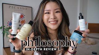 PHILOSOPHY SKINCARE REVIEW | too good to be true?