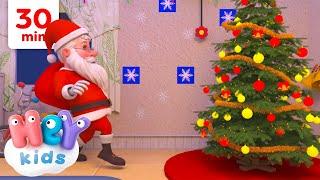 Dear old Santa  Santa Claus cartoon | Christmas Songs for Kids | HeyKids Nursery Rhymes