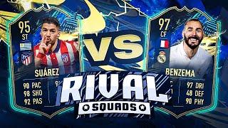 TOTS BENZEMA VS TOTS SUAREZ RIVAL SQUADS WITH ITSJAMES! #FIFA21