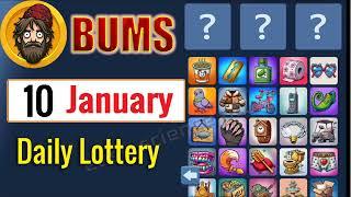 Bums lottery cards today 10 january Bums daily combo cards today 10 jan easy science NTU