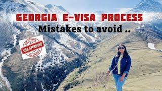 Get your GEORGIA tourist visa easily | avoid rejection | step by step visa process