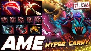 Ame Weaver Hyper Carry - Dota 2 Pro Gameplay [Watch & Learn]