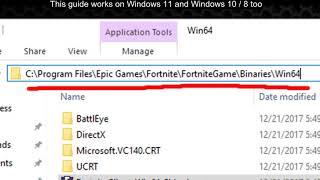 How to fix Fortnite Error 0 in Windows 11