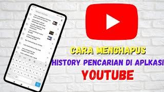 Cara Menghapus Semua History Pencarian Youtube