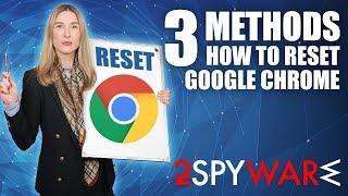 How to reset Google Chrome