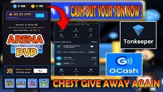 TON REALM - ARENA EARN TON AND CASH | ANOTHER ROUND OF CHEST GIVE AWAY | PLAY TO EARN MOBILE