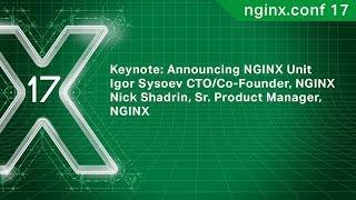 Introducing NGINX Unit