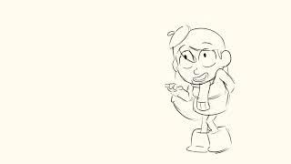 Hilda and David 2D Animation.