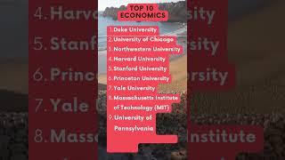 The Top 10 Economics Colleges in 2023! #economics majors #bestcolleges