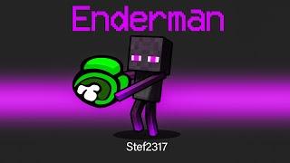 DIVENTO UN ENDERMAN PER UCCIDERE I MIEI AMICI SU AMONG US! *NUOVO RUOLO*