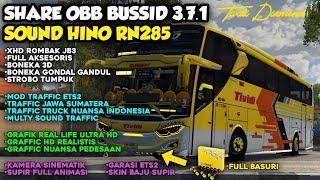 SHARE‼️Obb Bussid V3.7.1 Terbaru Sound Hino RN285 | Graffic Hd All Map | Bus Simulator Indonesia