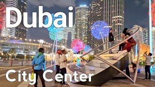 Dubai [4K] Amazing City Center, Burj Khalifa Walking Tour 