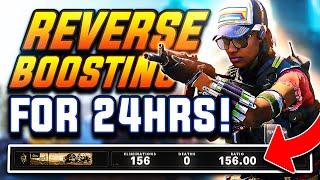 I REVERSE BOOSTED FOR 24 HOURS... HERE ARE THE RESULTS! (Cold War Reverse Boosting)
